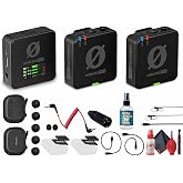 Rode Wireless PRO 2-Person Clip-On Wireless Microphone System/Recorder with Lavaliers (2.4 GHz) (WIPRO) + XLR Adapter + Headphone Cleaner + Cleaning Kit
