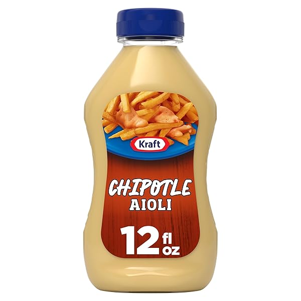 KRAFT CHIPOTLE AIOLI, 12 FL OZ BOTTLE