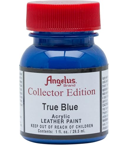 Angelus Glitterlites Farbe – Eisblau, 1 Oz (30 Ml), Für Leder & Vinyl, Made In USA