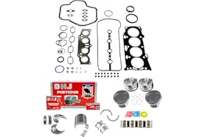 DNJ EK932 Engine Rebuild Kit for 2007-2015 Pontiac, Scion, Toyota Camry, Corolla, Matrix 2.4L L4 16V DOHC 2362cc