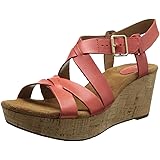 clarks women's caslynn lizzie wedge sandal