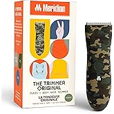 MERIDIAN The Trimmer Original - Body Hair Trimmer for Men, Electric Shaver for Pubic Hair, Chest, Legs & Bikini, Waterproof & Rechargeable Forest