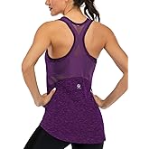 ICTIVE Workout Tank Tops for Women Sleeveless Yoga Shirts for Women Mesh Racerback Muscle Tank Tops