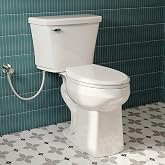 Pressure Assisted Toilet with 18.8" Comfort Tall Height, Los Flexi Two Piece Toilet With Powerful Flush, ADA &amp; Elongated Bowl, 1.0 GPF Water Saving Siphon Flush, 12" Rough-In &amp; Easy Installation