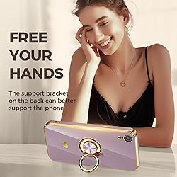 Nonional Compatible for iPhone XR Case with 2 Pack