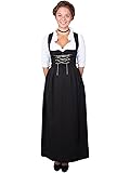 Country Line Damen Damen Dirndl lang schwarz 'Ottilie