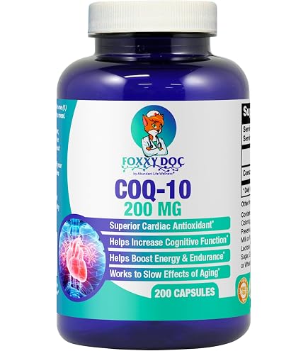 Amazon.com: Dr. Valerie Nelson CoQ10 - Co-Enzyme Q10-200 mg -High