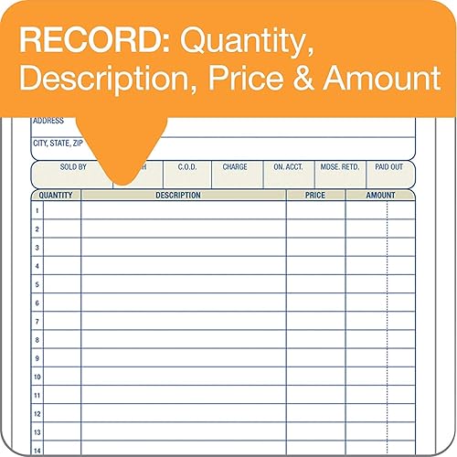 Carbonless 2-Part Sales Order Forms 5 Books / 75 Sets Per Book - Foto 10