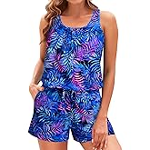 Tempt Me Romper One Piece Swimsuits with Short - Women Boyleg with Pockets Modest Bathing Suit 2025 Swimwear
