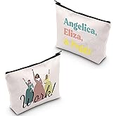 POFULL Musical Theater Lover Gift Musical Sisters Merchandise Theater Fans Gift Work Cosmetic Bag