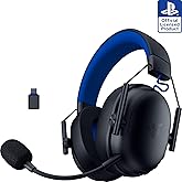Razer BlackShark V3 X HyperSpeed Wireless Gaming Headset for PS5: 50mm Drivers - Cardioid Mic - 2.4 GHz, Bluetooth - Works with PC, Mac, Nintendo Switch, Smartphone - Long Battery Life - Black