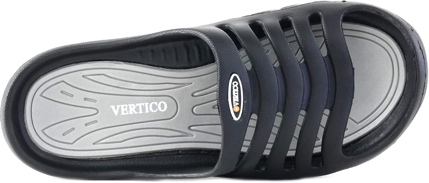  | Vertico - Shower Sandals | Slide-On and Comfortable Pool-Side Shoes | Sport Sandals & Slides