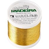 Tacony Corporation Madeira Metallic Thread 200 Meters-Gold