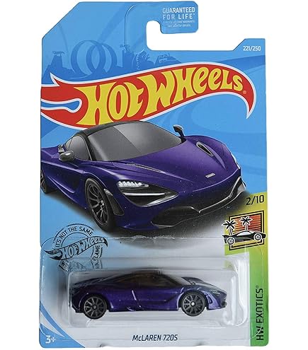 Amazon.com: Hot Wheels Exotics 2/10, Zamac McLaren 720S 221/250