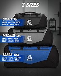 Gonex Gym Duffel Bag with Shoe Compartment Wet