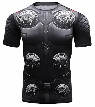 Cody Lundin Herren Fitness Mode Held Multi Style Charakter Party Outdoor Hemd männlich Sport Funktionelle Kurzarm