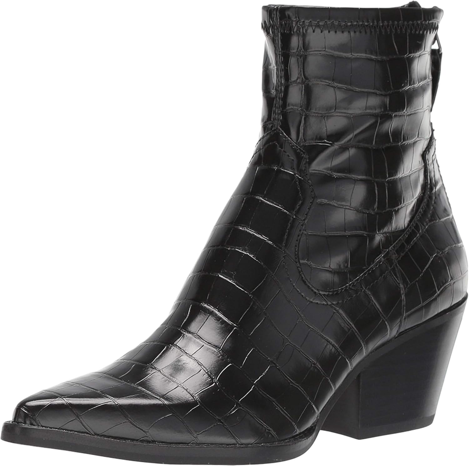 dolce vita women's shanta leather western booties