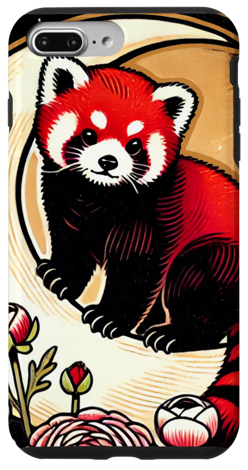 iPhone 7 Plus/8 Plus Red Panda Illustration Red Pandas design Case