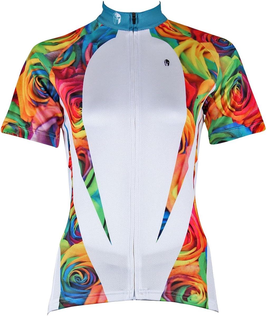 white cycling shirts