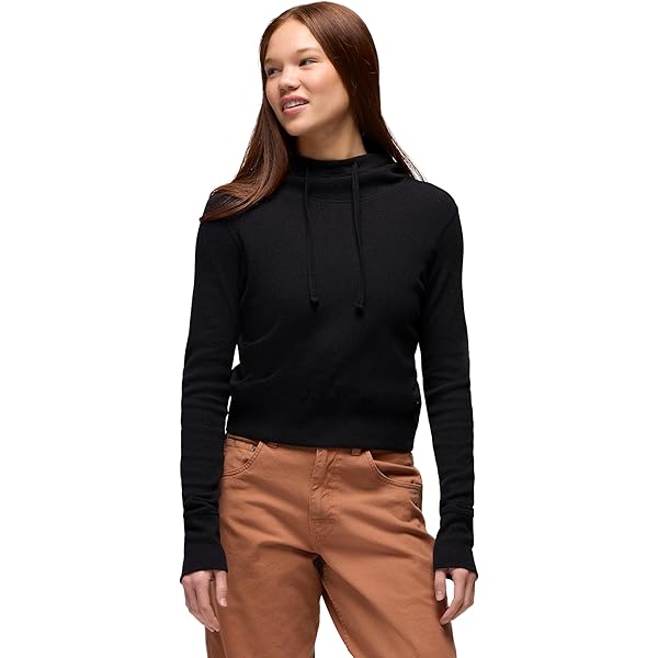 TravisMathew Women's Cloud Zip Hood Heather Black XX-Small at