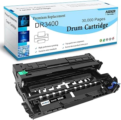 ASEKER Compatible DR-3400 DR3400 Drum Unit 30000 Pages Brother DCP HL MFC