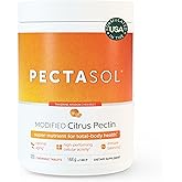 EcoNugenics PectaSol Modified Citrus Pectin – 120 Tangerine Chewable Tablets – Total-Body Health Supplement to Support Heart, Immune System, Inflammation Response + Maintain Healthy Galectin-3 Levels