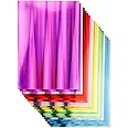 40 Sheets Holographic Paper Cardstock 20 Colors Assorted Intense Refelective Card Stock 250 GSM for Smart Die Cutting Machine, Scrapbook, Card Making
