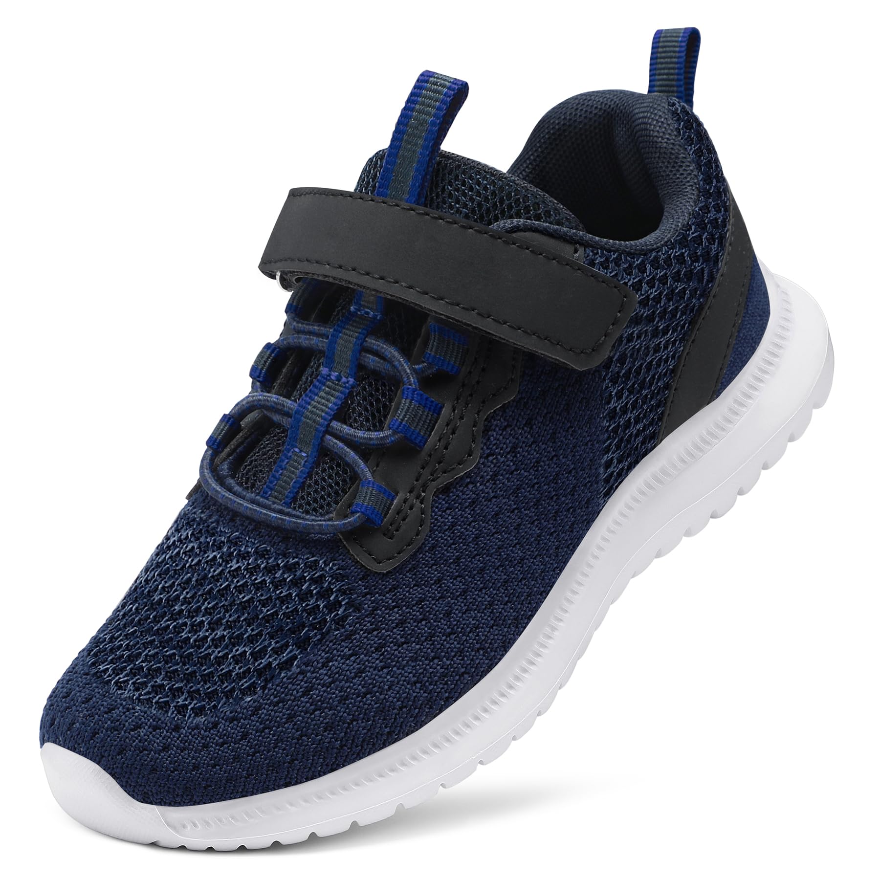 Photo 1 of * majorly worn *
RUNSIDE Kids Shoes, Boys Girls Sneakers Lightweight Athletic Walking/Running Tennis Shoes, Size 2 Big Kid, Navy