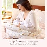 momcozy Nursing Pillow Starry Sky Ergonomic Breastfeeding Support 23.6x28x6.3 view 3