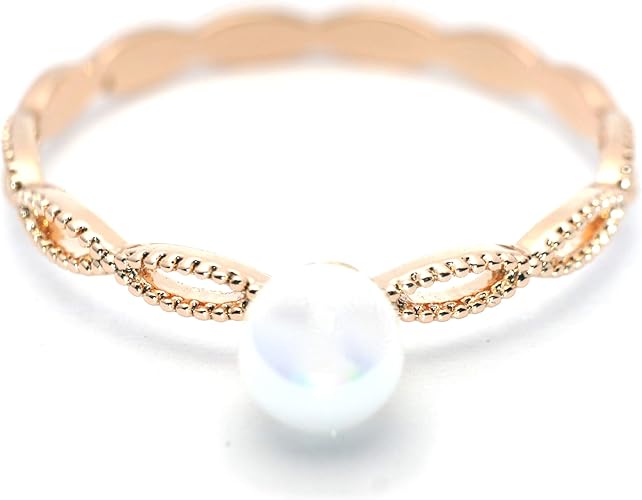 Amazon Com Gieschen Jewelers Lace X 14k Rose White Gold Plated