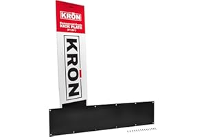 Door Kick Plate - Oil Rubbed Bronze Finish Door Kick Plate 8 X 34 - Metal Plates for Wood or Metal Door - Door Plate - Kick P