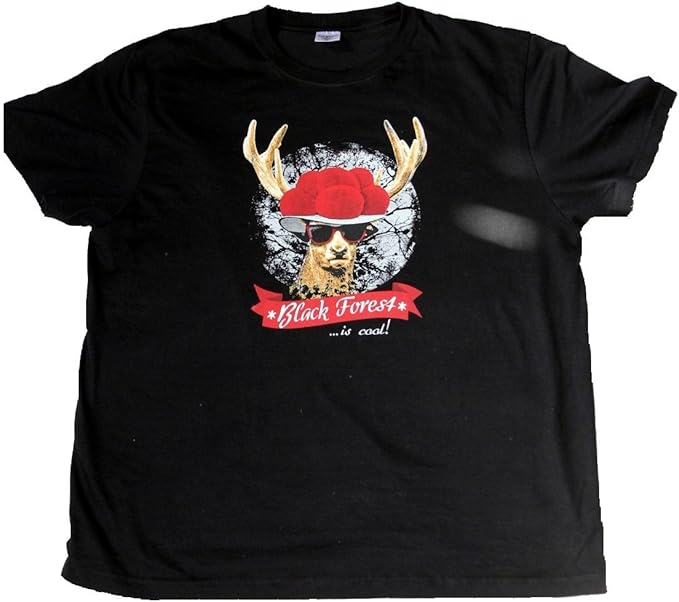 Motiv TShirt, Black Forest is cool, Schwarzwald, Unisex, 100