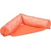 Big Joe Noodle Sling Pool Float, No Inflation Needed, Peach Glow