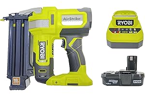 RYOBI 18V ONE+ AirStrike 18GA Brad Nailer Kit (Bulk Packaged) P321K