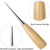 HXC Leather Repair Kit 11Pcs Waxed Thread Needles Upholstery Tools view 3