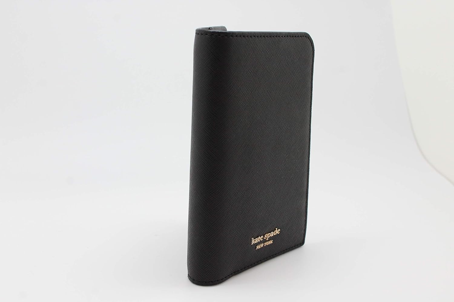  | Kate Spade New York Cameron Saffiano Leather Passport Holder Wallet Black | Passport Wallets