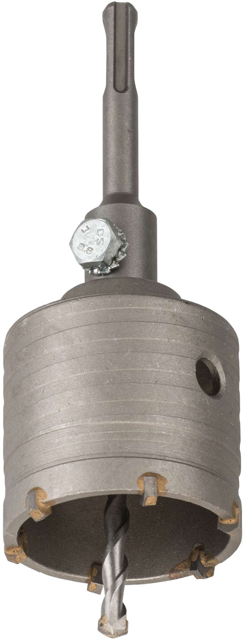 kwb Hollow Drilling Crown Carbide, 68 mm Diameter Size, SDS Plus Shaft, Impact Drilling. incl. Center Drill