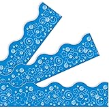Blue Splash Classroom Display Trim/Borders - 11.8 meters - Great For Notice Boards