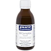 Pure Encapsulations B-Complex Liquid - Liquid Vitamin B Complex - for Nerve & Energy Metabolism* - Gluten Free & Vegetarian - 4.73 oz (140 mL)