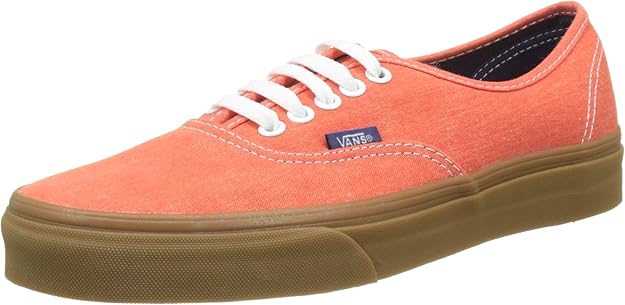 orange vans womens