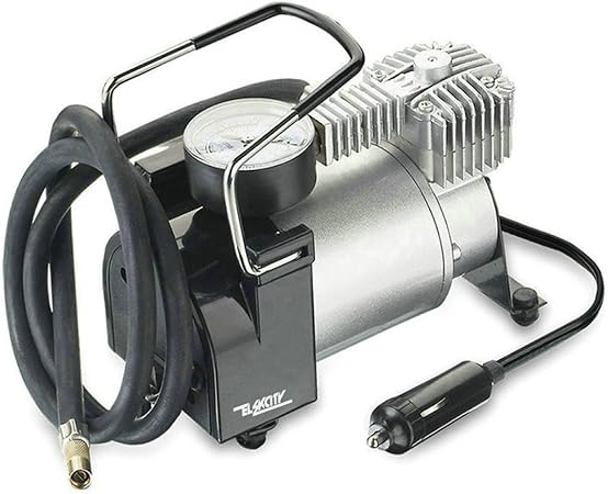 Amazon Elekcity エレクシティ 電動エアーコンプレッサー Eayv Bk 車 自転車 ボール 空気入れ 電動空気入れ 自動車 空気 電動コンプレッサー 2か月の製品保証 Dc12v専用 エアバルブ 車 バイク