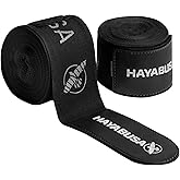 Hayabusa Deluxe Boxing Hand Wraps for Men and Women MMA, Kickboxing and Muay Thai - 4 Colors, 180 inches