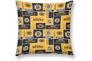 Throw Pillow Covers Boston Modern Pillowcases 18 "x18 Soft Home Decor for Couch Sofa
