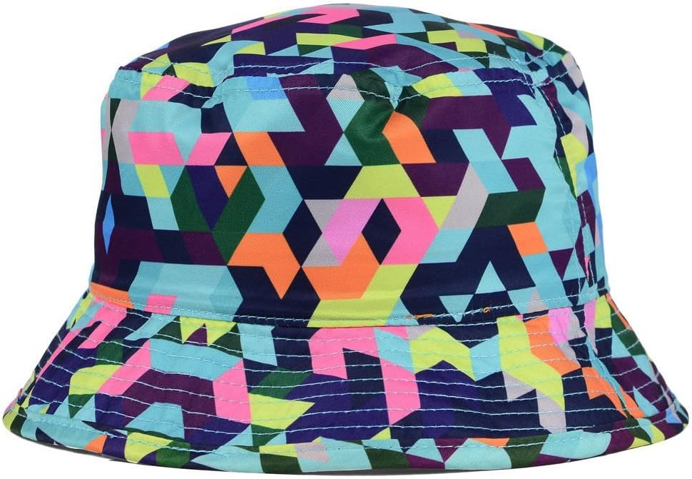 Lids Mens Reversible Bucket Hat (Large/X-Large, Pixelated)