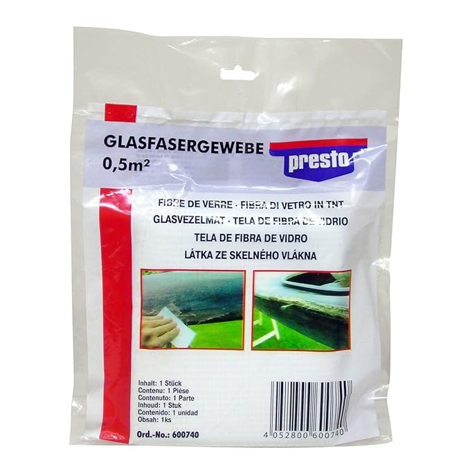 presto 600740 Glasgewebeband, 0.5 qm