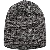 Sportsman 8" Marled Knit Beanie One Size Grey/Charcoal