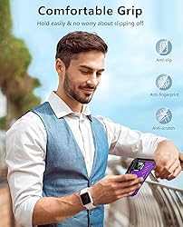FNTCASE for iPhone 11 Pro Max Case: with Belt-Clip