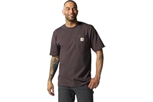 Carhartt Mens Loose Fit Heavyweight Short-Sleeve Pocket T-Shirt