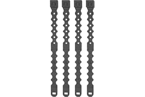 Tactical Tailor Fight Light Malice Clips - 4 pack (Long) (Black)