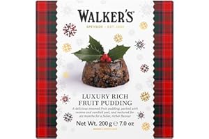 Walkers Shortbread Luxury Rich Fruit Pudding 7oz